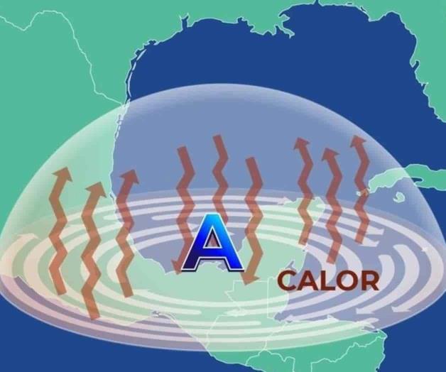 Un domo de alta presión, origina la ola de calor en México