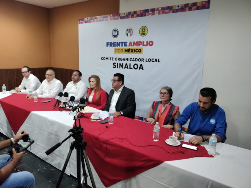 Anuncia el Frente Amplio Comité Organizador del Proceso Interno para las elección del candidato a presidente de la República en Sinaloa