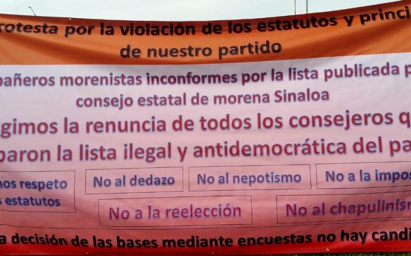 ‘Piso parejo’ y destitución del ConsejoPolítico, demandan morenistas