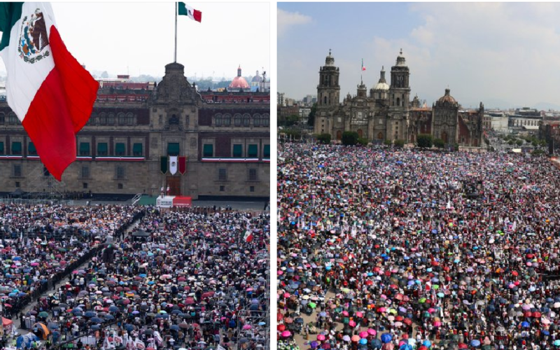 López Obrador: Con la conciencia tranquila y contento por “reducir la pobreza y desigualdad del país”